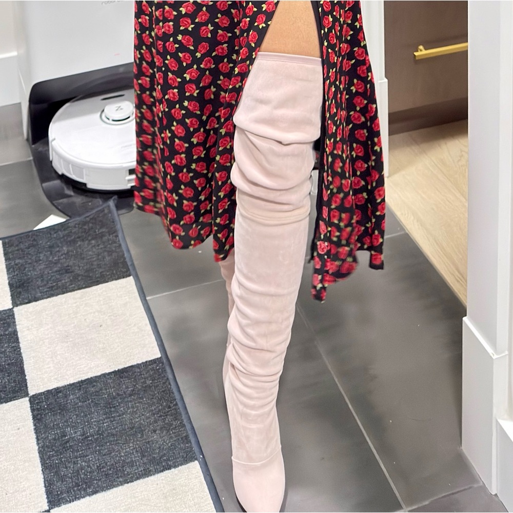 Balmain Pink Heeled Boots - Picture 8 of 9